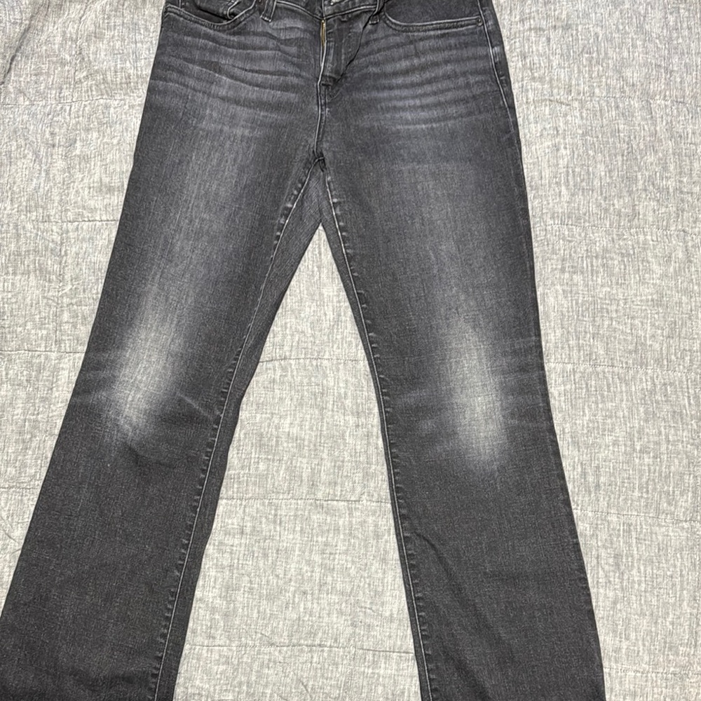 Lucky Brand Gray Straight Leg Jeans